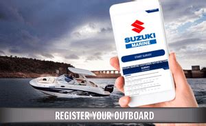 Discover more about our range, see our awesome new deals and find your local Suzuki dealership today. . Suzuki outboard warranty registration